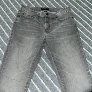 Banana Republic Gray Skinny Ankle Jean Size 27